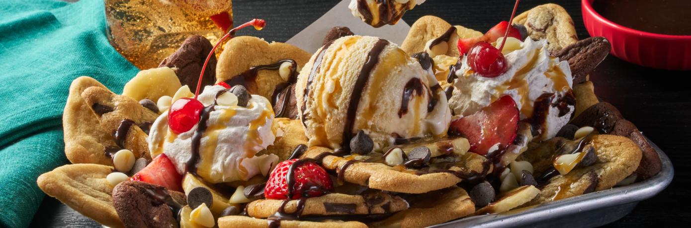 Loaded Chocolate Chip Cookie Nachos | Otis Spunkmeyer